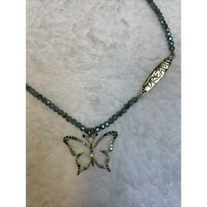 Heidi Daus Inspirational 18" Pavé Drop Necklace -Dream